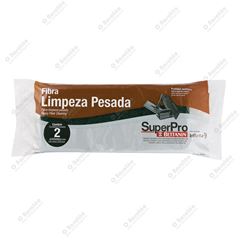 FIBRA LIMPEZA PESADA C/2 SUPER PRO